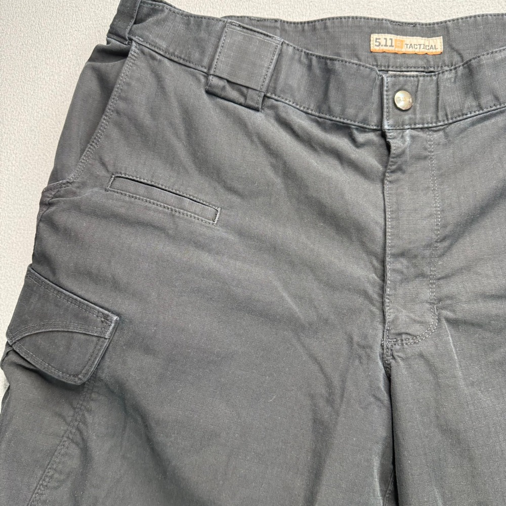 5.11 Tactical Cargo Pants Men 40x36 (Fits: 40x27) Black TDU Ripstop Multi-Pocket